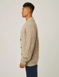 Waffle Shawl Cardigan