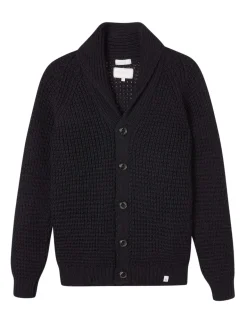 Waffle Shawl Cardigan