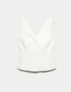 Waisted Single Breasted Waistcoat