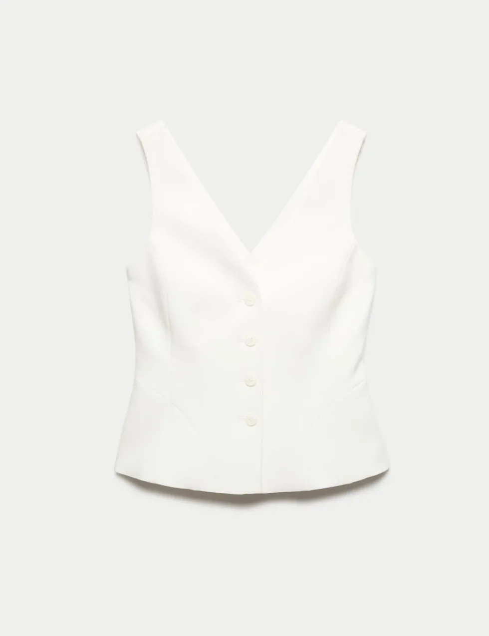 Waisted Single Breasted Waistcoat