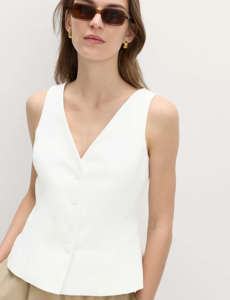 Waisted Single Breasted Waistcoat