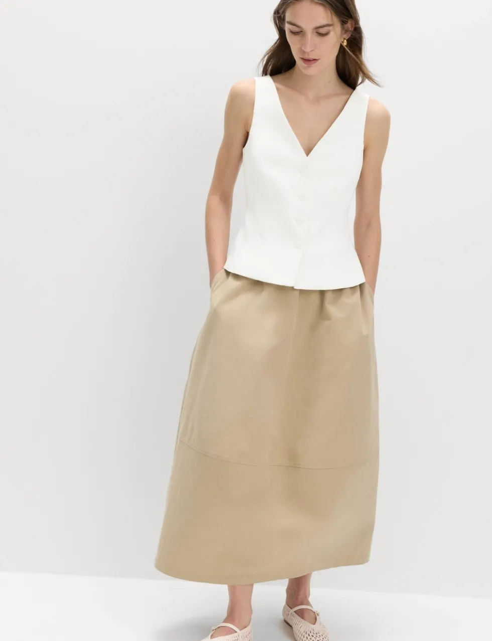 Waisted Single Breasted Waistcoat