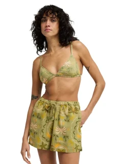 Wanderer Cotton Blend Printed Shorts