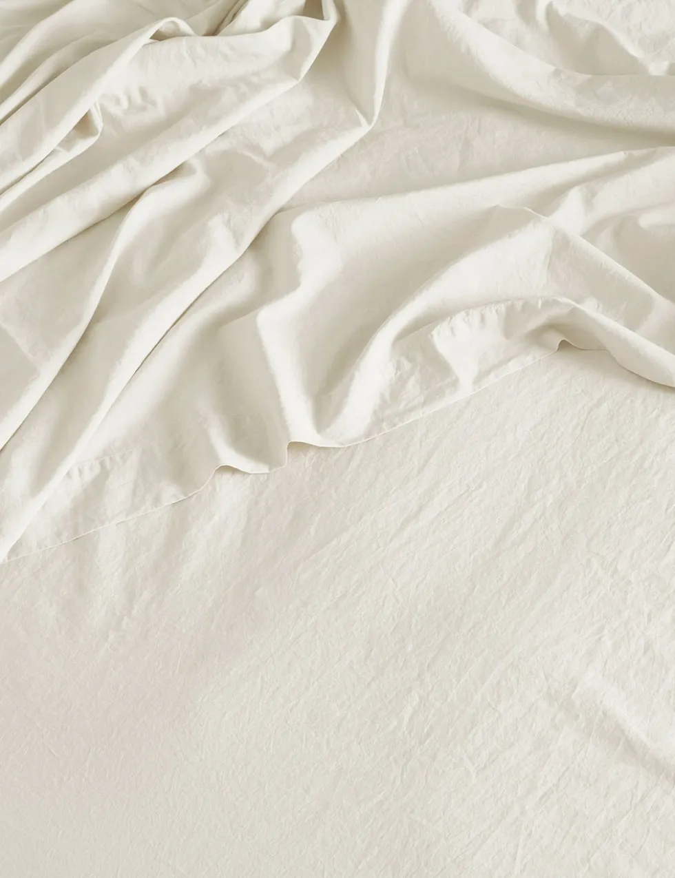 Washed Cotton 300 Thread Count Flat Sheet