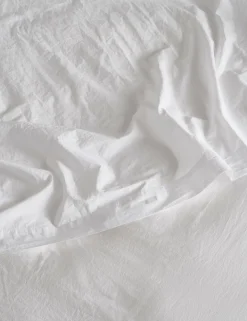 Washed Cotton 300 Thread Count Flat Sheet