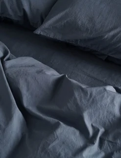 Washed Cotton Deep Fitted Sheet