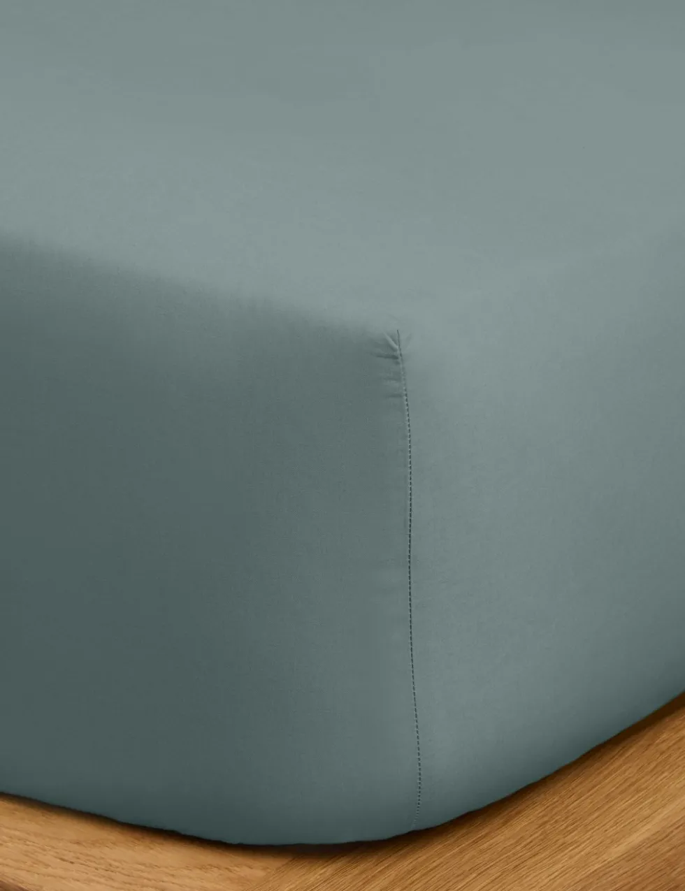 Washed Cotton Extra Deep Fitted Sheet