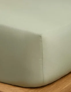 Washed Cotton Extra Deep Fitted Sheet