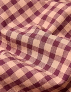 Washed Cotton Gingham Duvet Cover