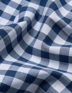 Washed Cotton Gingham Duvet Cover
