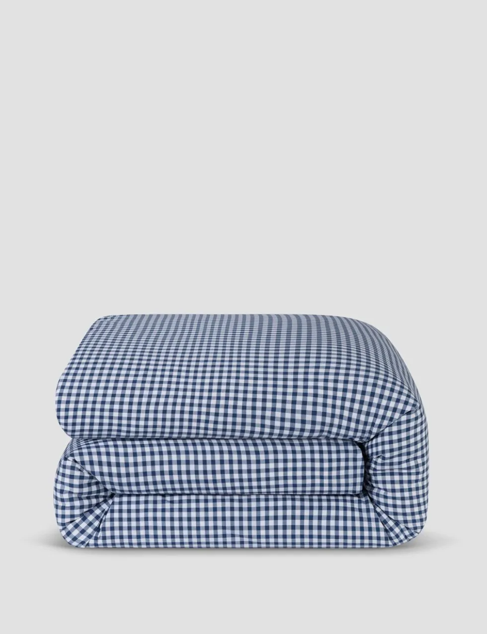 Washed Cotton Gingham Duvet Cover