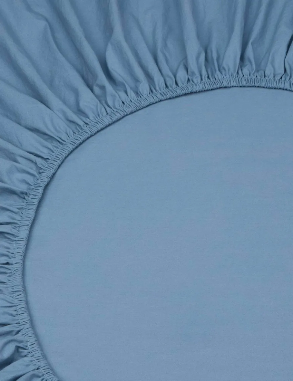 Washed Cotton Percale Fitted Sheet