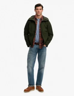 Water Resistant Hooded Softshell Jacket