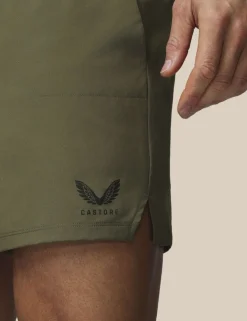 Water Resistant Zip Pocket Sports Shorts