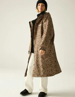 Waterproof Leopard Hooded Changing Robe