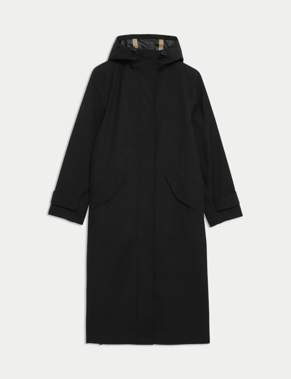 Waterproof Twill Hooded Raincoat