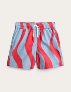 Wave Striped Swim Shorts (2-7 Yrs)