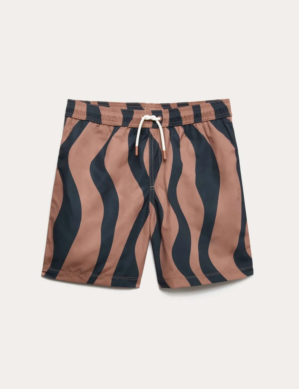 Wavy Patterned Swim Shorts (6-16 Yrs)
