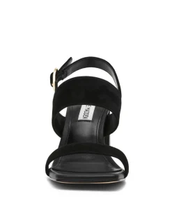Wendie 015 Suede Ankle Strap Block Heel Sandals