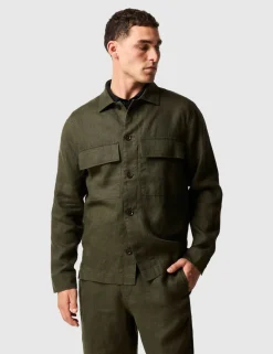 West Island Pure Linen Shacket