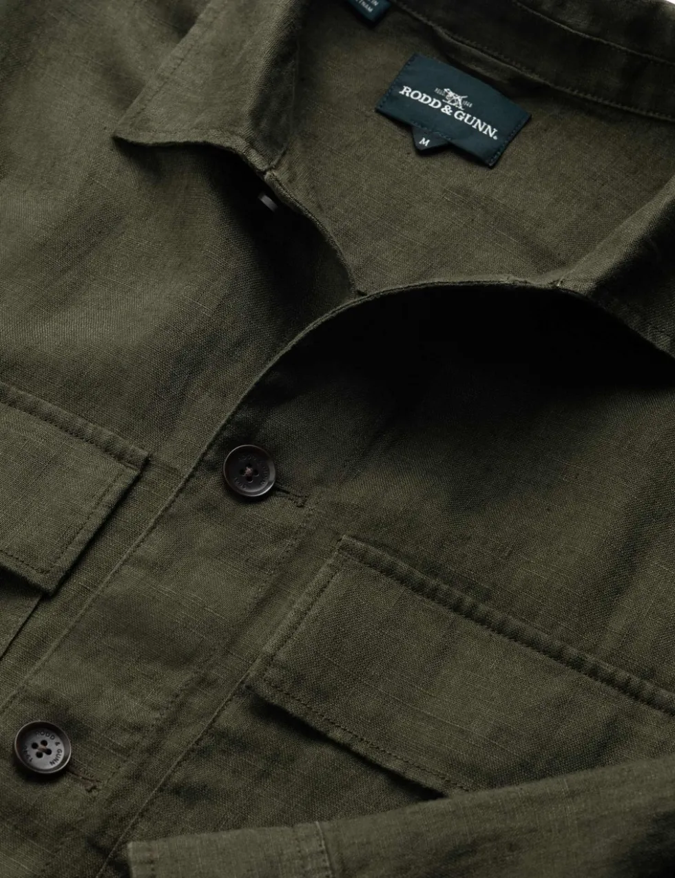 West Island Pure Linen Shacket