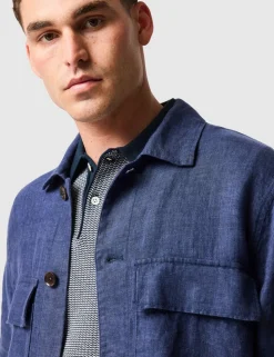West Island Pure Linen Shacket