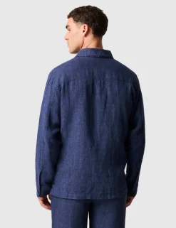 West Island Pure Linen Shacket