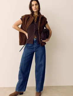 Western Tapered Jeans