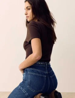 Western Tapered Jeans