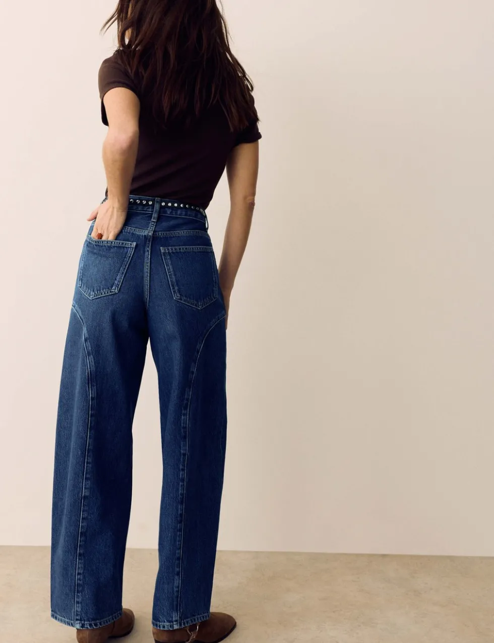 Western Tapered Jeans