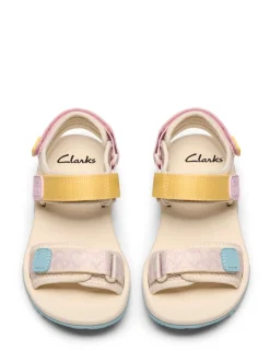 Wharf Tide White Combi Sandals (7-9½ Small)