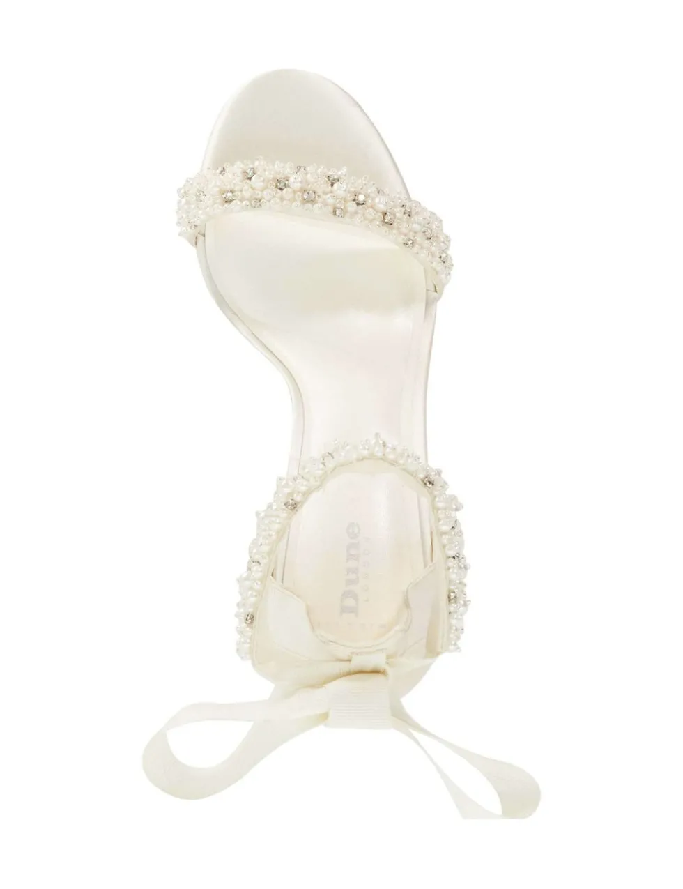 Wide Fit Bridal Ankle Tie Sandals