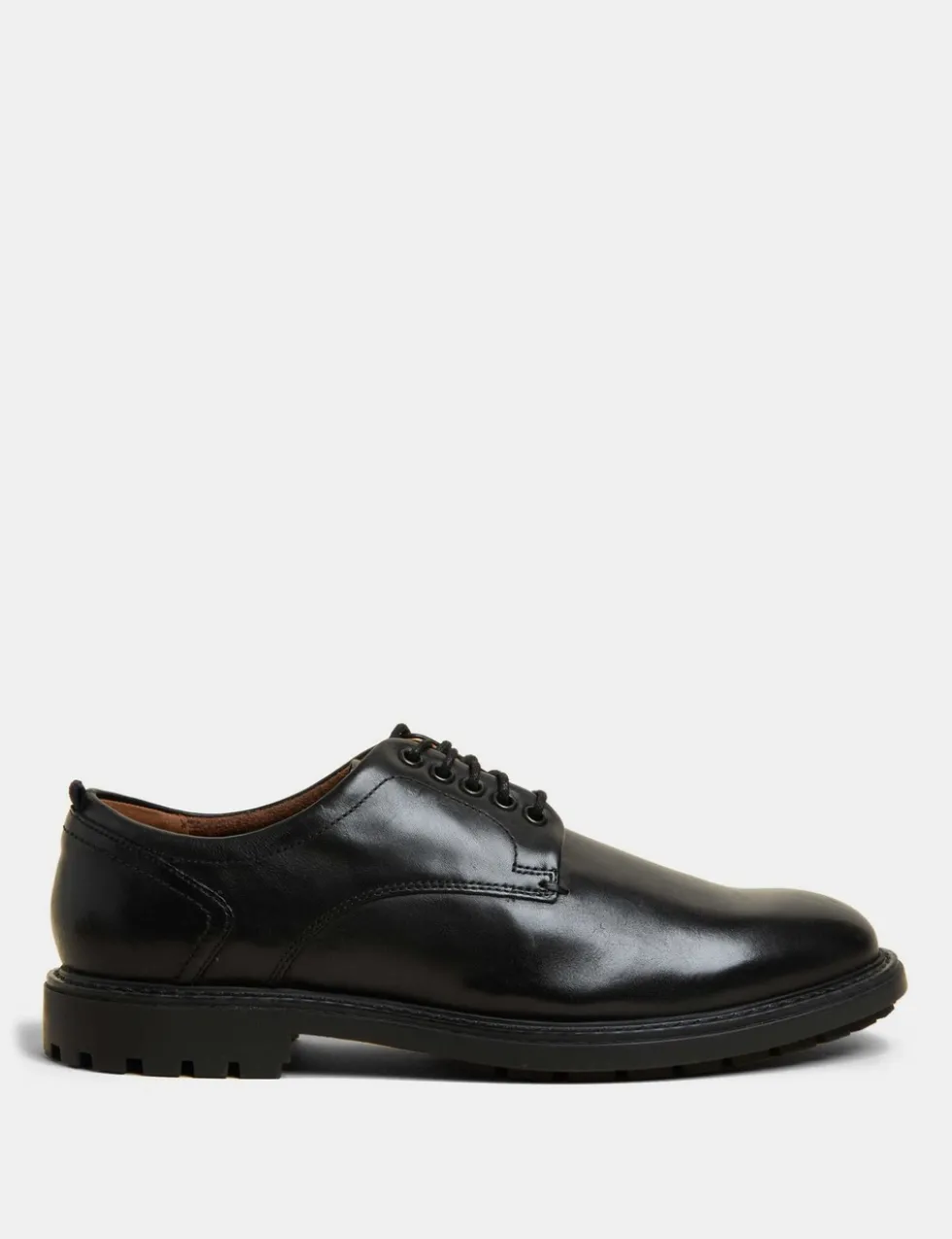 Wide Fit Heritage Leather Derby Shoes