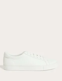 Wide Fit Lace Up Trainers