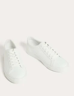 Wide Fit Lace Up Trainers