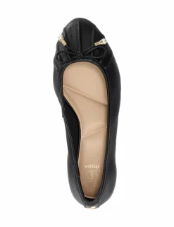 Wide Fit Leather Block Heel Pumps