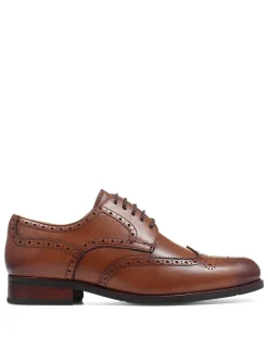 Wide Fit Leather Brogues