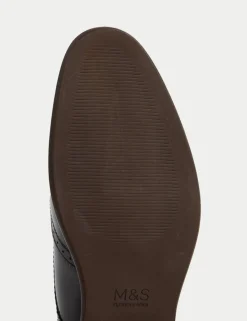 Wide Fit Leather Brogues