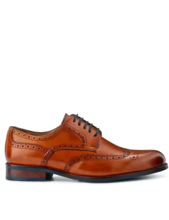 Wide Fit Leather Brogues