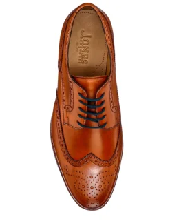 Wide Fit Leather Brogues