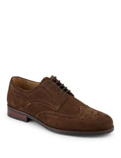 Wide Fit Leather Brogues