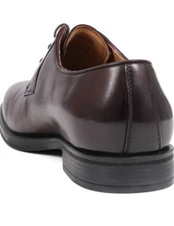 Wide Fit Leather Derby Shoes