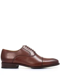 Wide Fit Leather Oxford Shoes