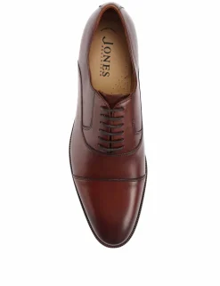 Wide Fit Leather Oxford Shoes