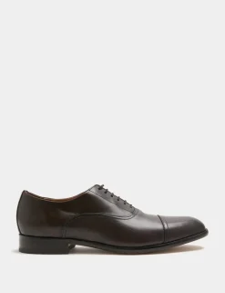 Wide Fit Leather Oxford Shoes