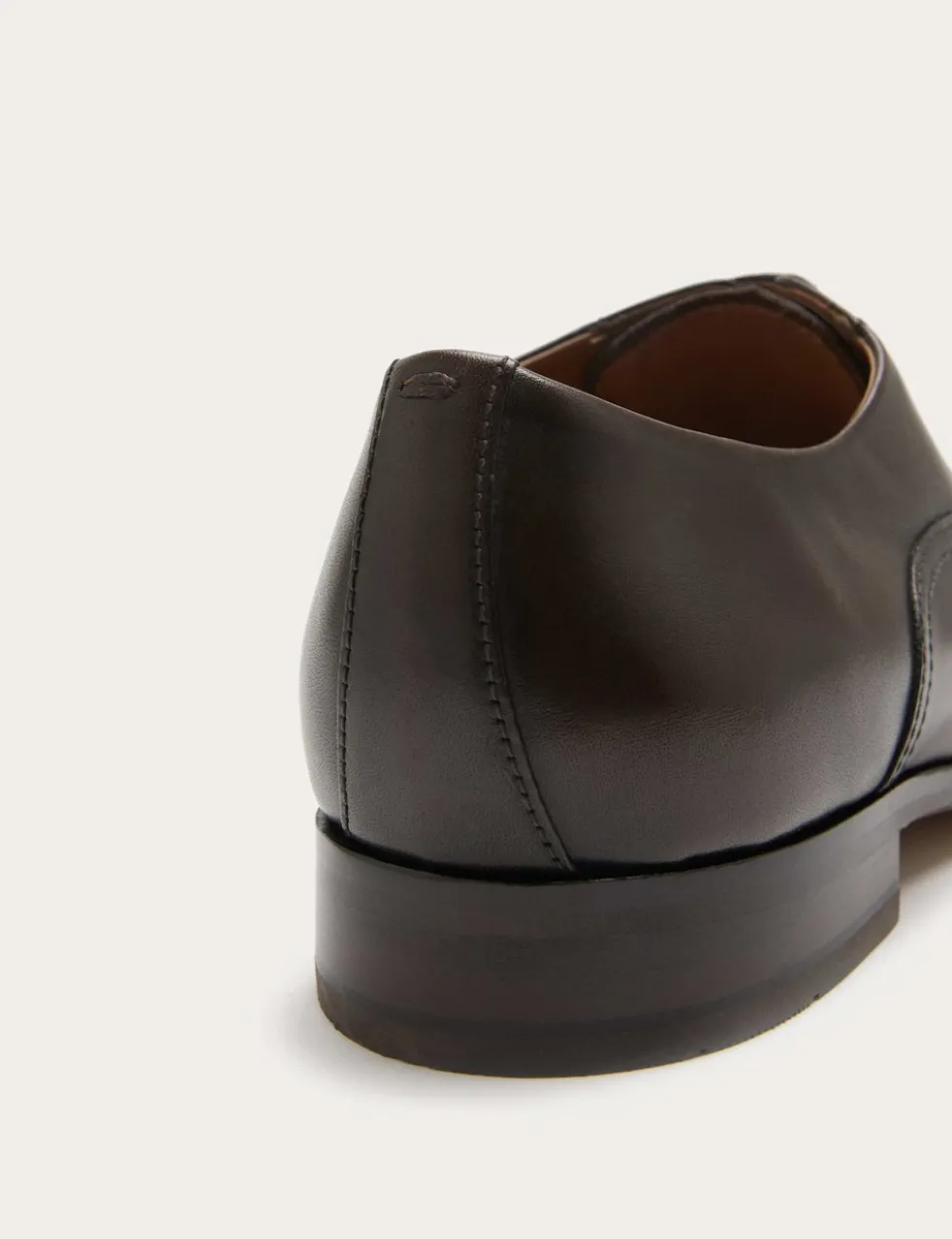 Wide Fit Leather Oxford Shoes