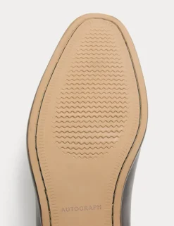 Wide Fit Leather Oxford Shoes