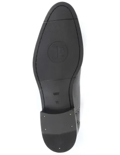 Wide Fit Leather Oxford Shoes