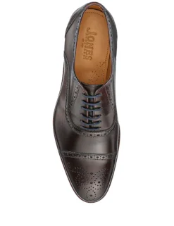 Wide Fit Leather Oxford Shoes