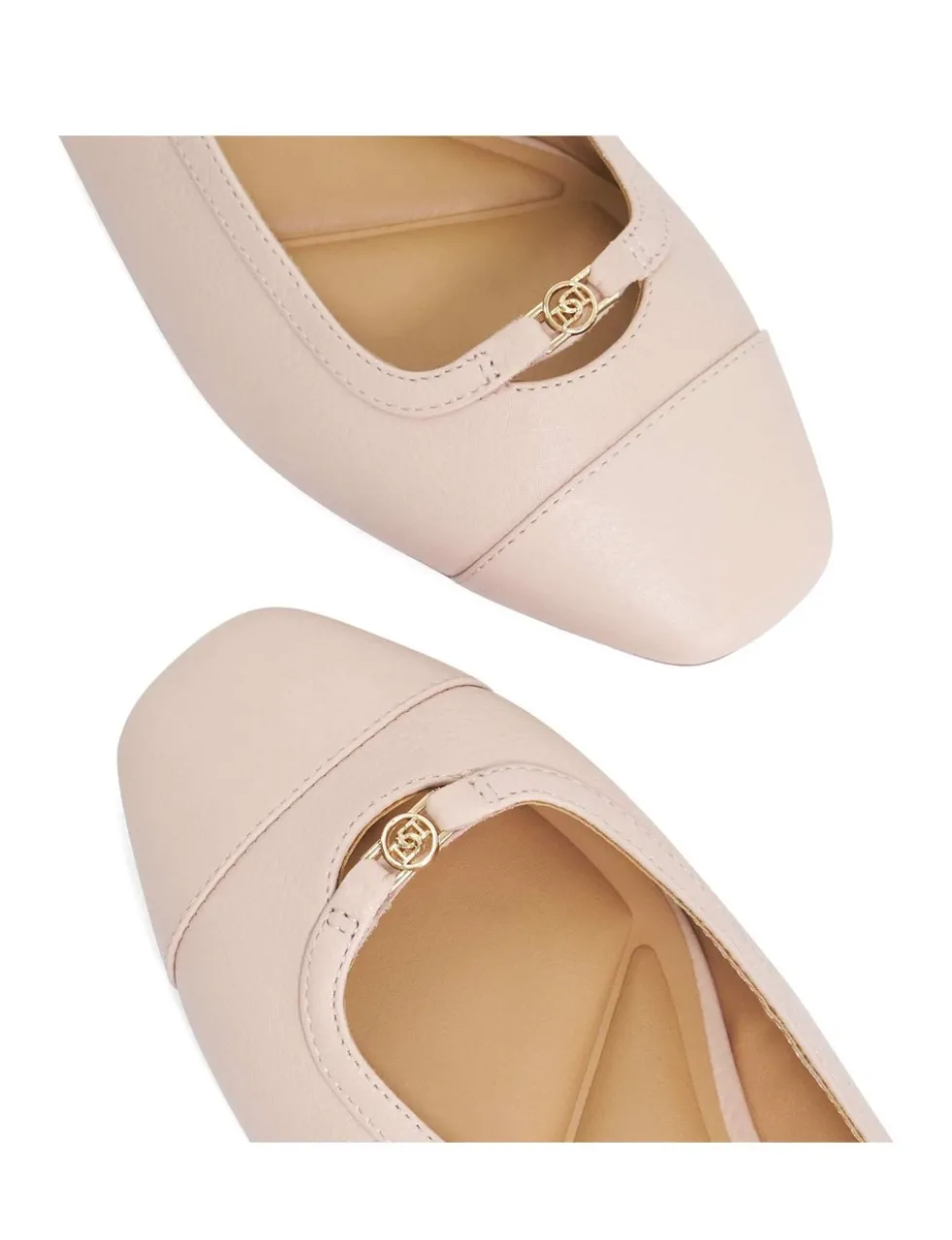 Wide Fit Suede Flat Slingback Shoes